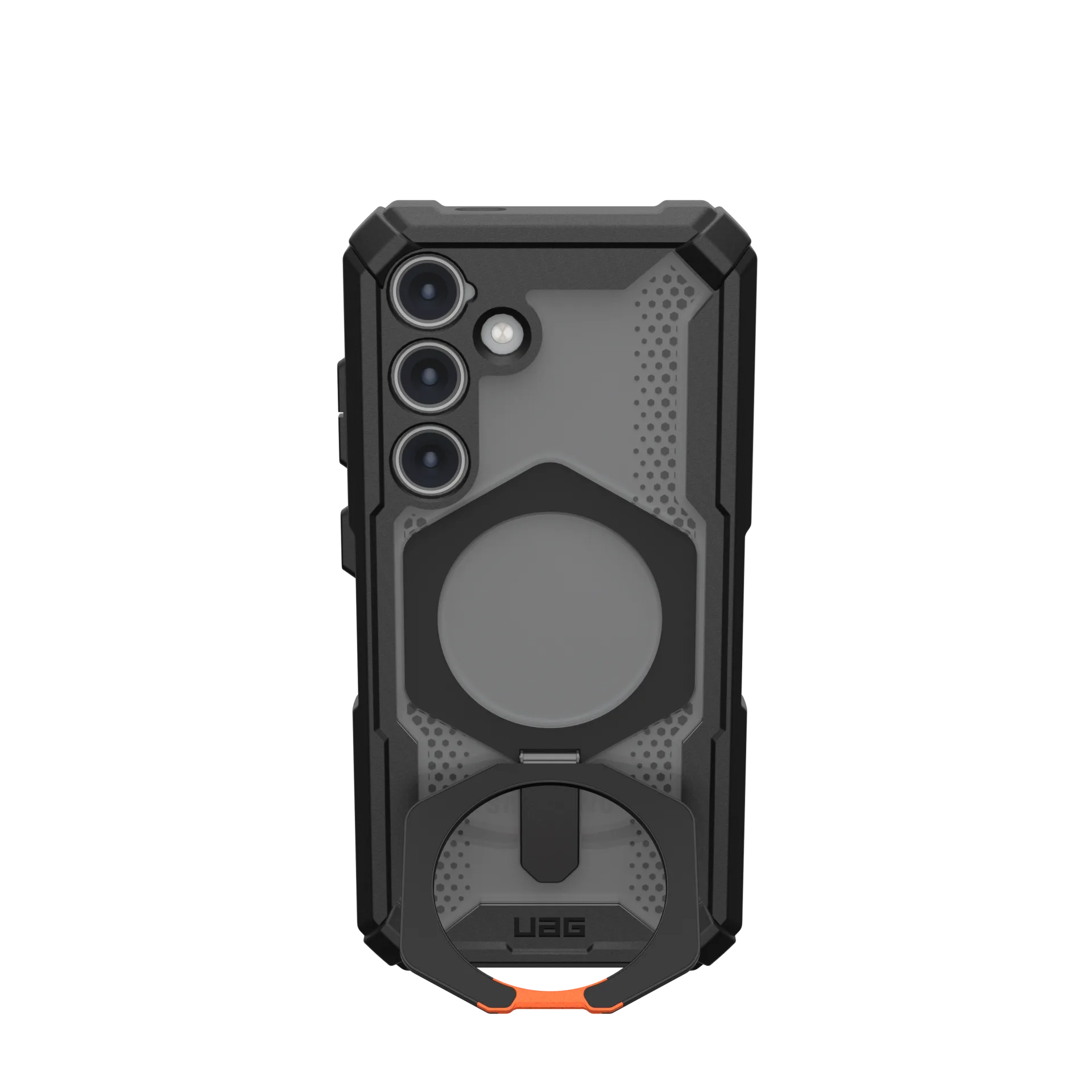 UAG Plasma XTE Case for Samsung Galaxy S24 / S25 - Black and Orange