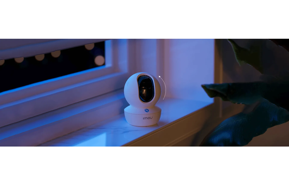 Imou Ranger RC Indoor Smart Security WiFi Camera 4MP 2K+ 360 Rotate Human Detection Tracking with Two-way Talk - White