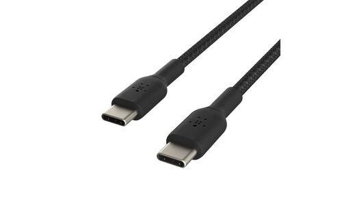 Belkin Boost Charge Braided Cable USB-C to USB-C 1m - Black