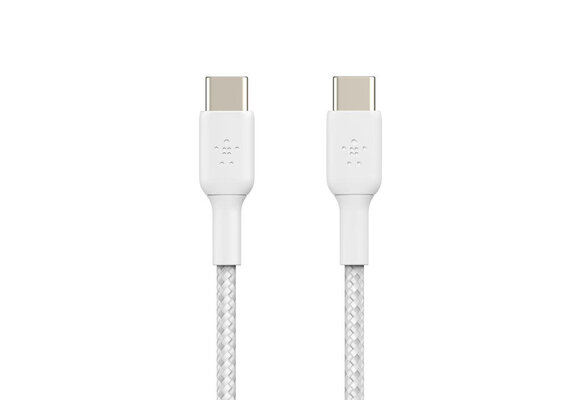 Belkin Boost Charge Braided Cable USB-C to USB-C 1m - White