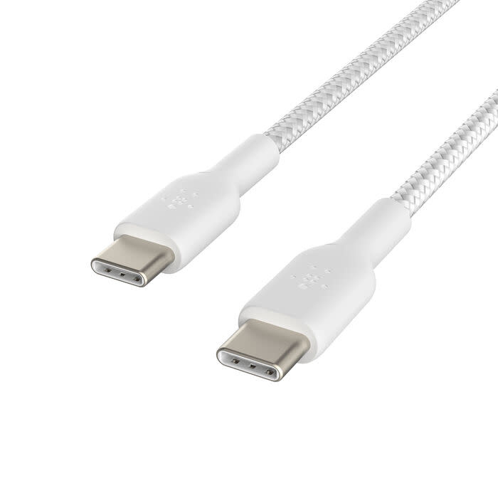 Belkin Boost Charge Braided Cable USB-C to USB-C 1m - White