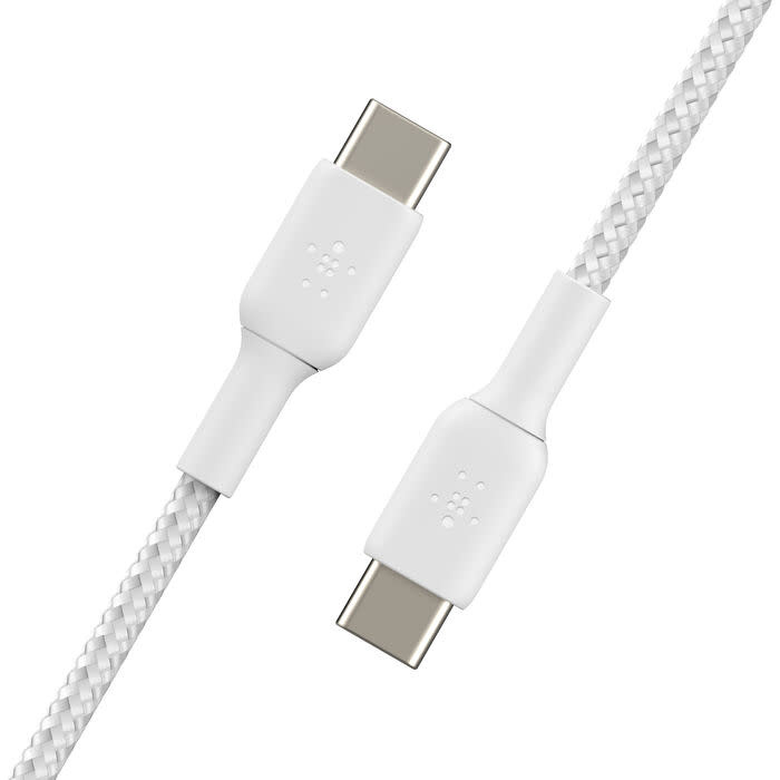 Belkin Boost Charge Braided Cable USB-C to USB-C 1m - White