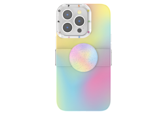 PopSockets PopGrip Slide Case for Apple iPhone 13 Pro - Abstract
