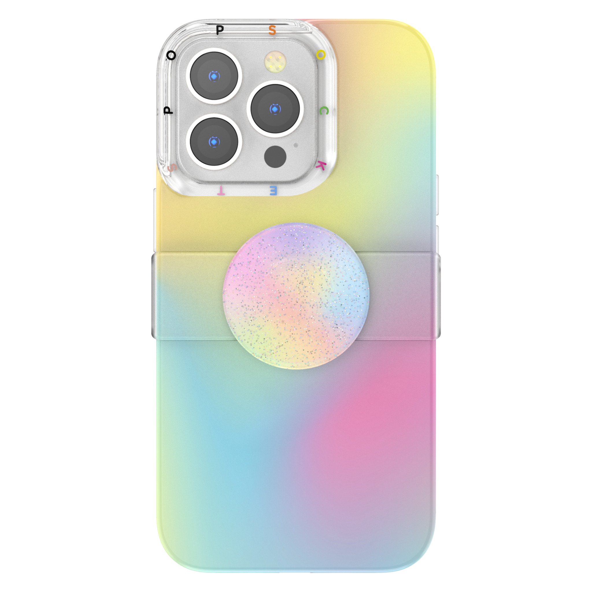 PopSockets PopGrip Slide Case for Apple iPhone 13 Pro - Abstract