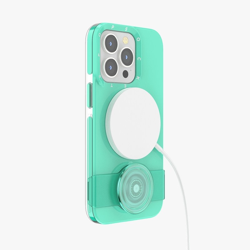 PopSockets PopGrip Slide Case for Apple iPhone 13 Pro - Abstract