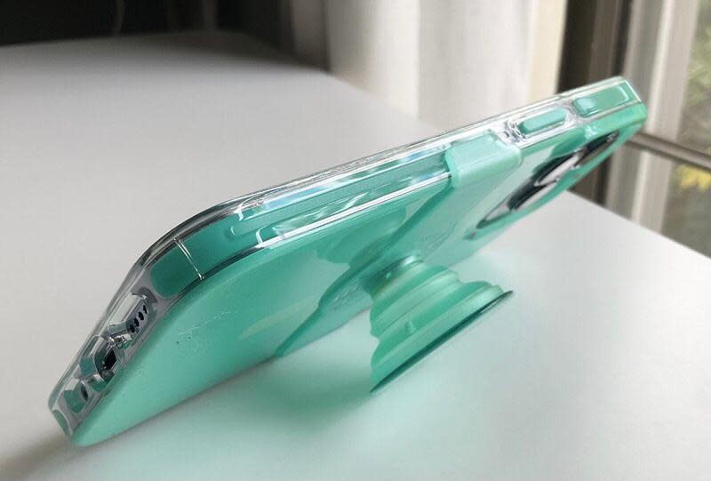 PopSockets PopGrip Slide Case for Apple iPhone 13 Pro - Abstract