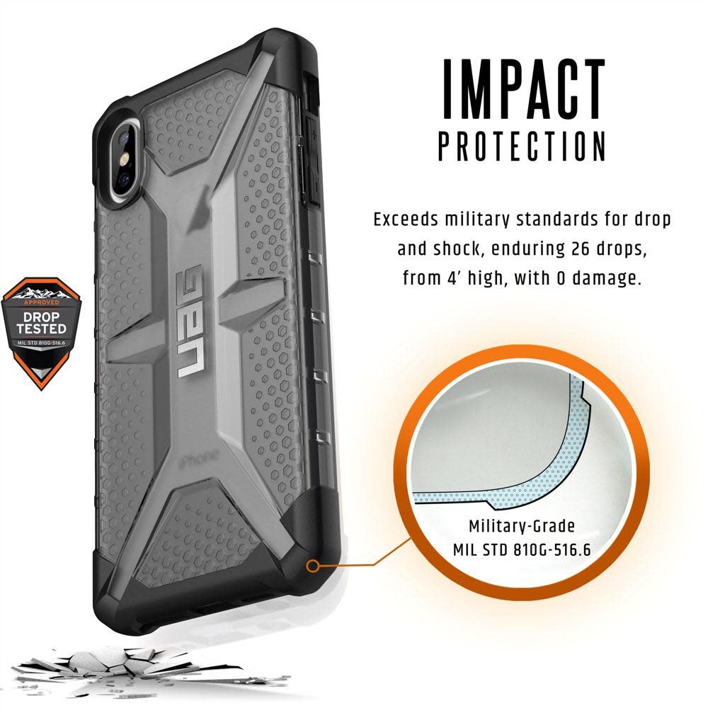 UAG Plasma Series Case for Apple iPhone Xs Max - Ash