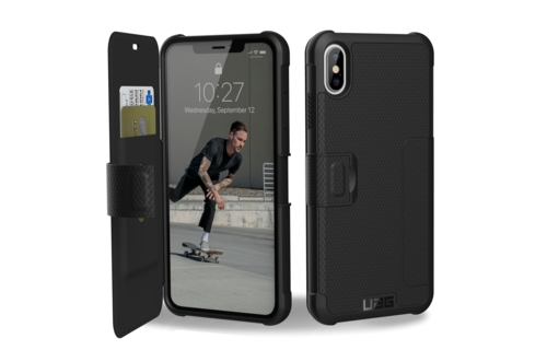 UAG Metropolis Folio Wallet Case for Apple iPhone Xs Max - Black