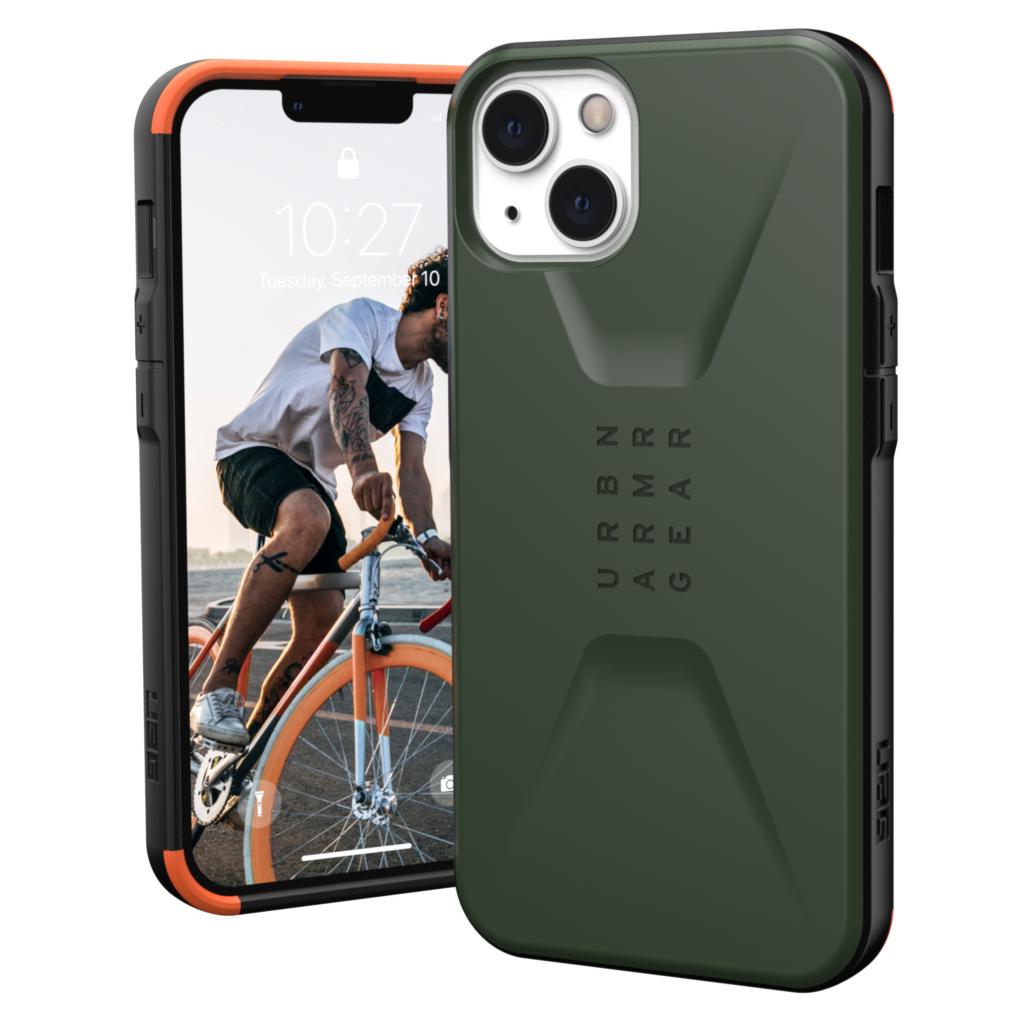 UAG Civilian Case for Apple iPhone 14/13 - Olive