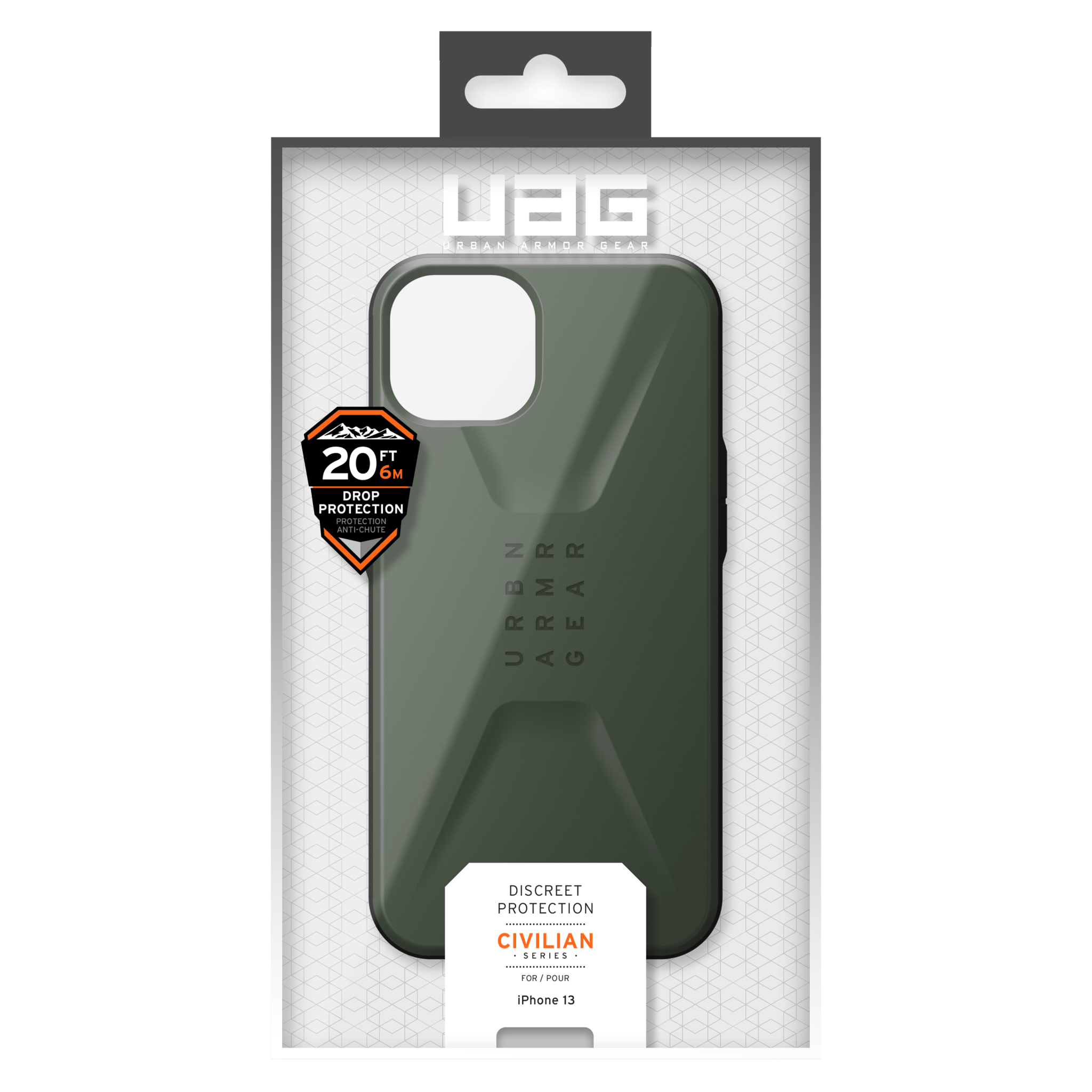 UAG Civilian Case for Apple iPhone 14/13 - Olive