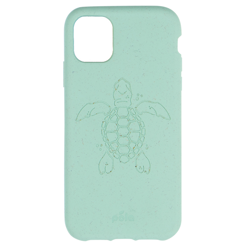 Pela Eco Friendly Case for Apple iPhone 11 Pro - Ocean Turquoise Turtle Edition