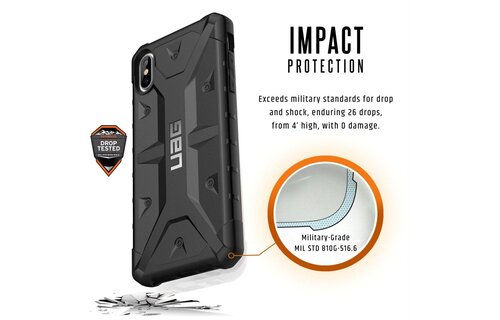 UAG Pathfinder Series Case for iPhone Xs Max - Black