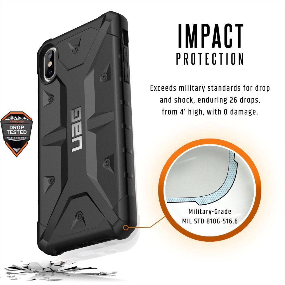 UAG Pathfinder Series Case for iPhone Xs Max - Black