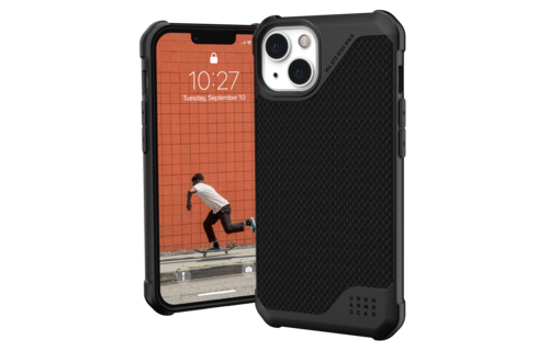 UAG Metropolis LT MagSafe Case for Apple iPhone 14/13 - Kevlar Black