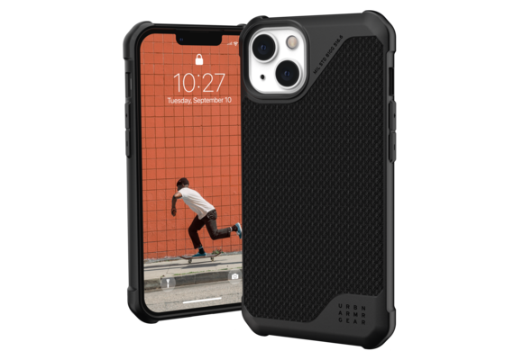 UAG Metropolis LT MagSafe Case for Apple iPhone 14/13 - Kevlar Black
