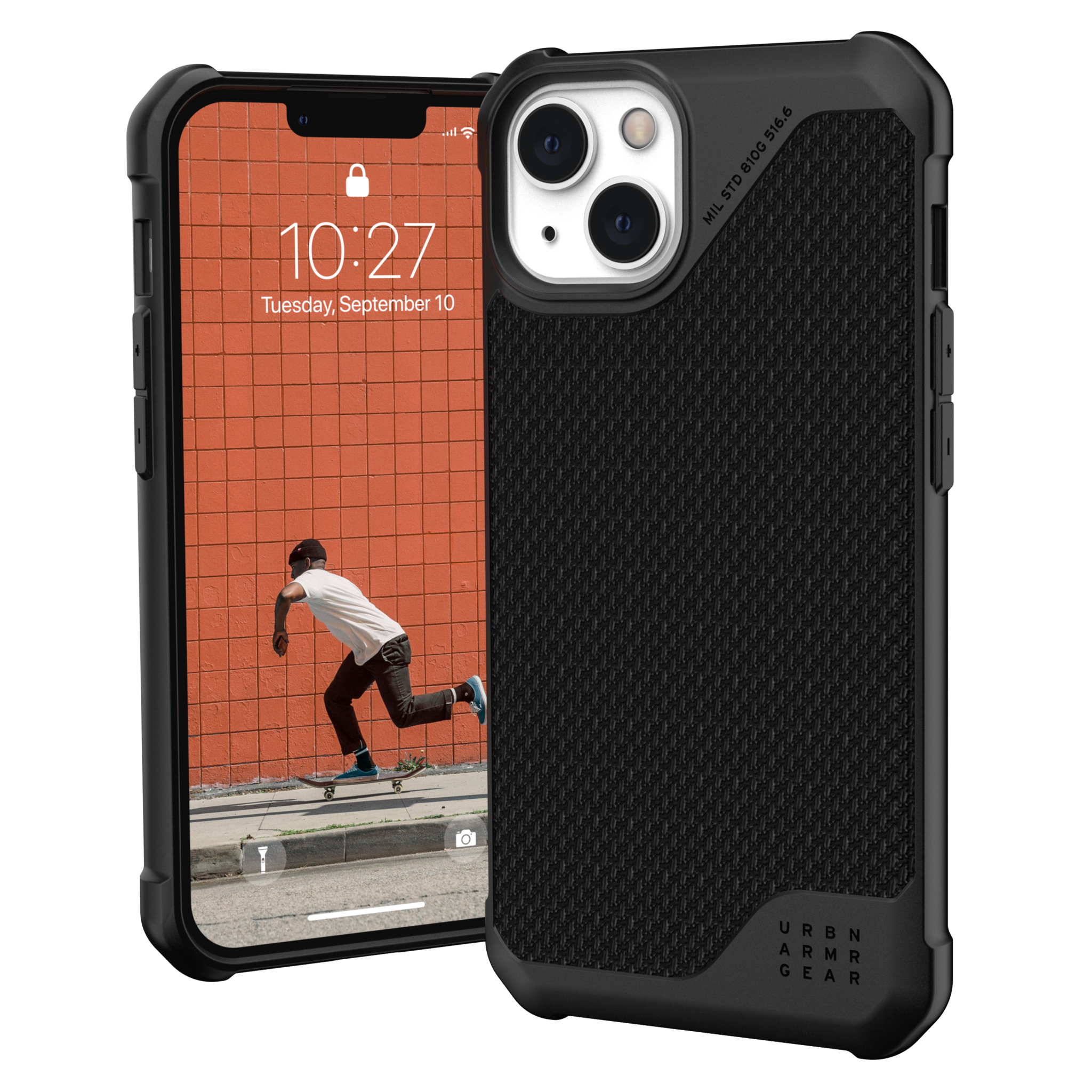 UAG Metropolis LT MagSafe Case for Apple iPhone 14/13 - Kevlar Black