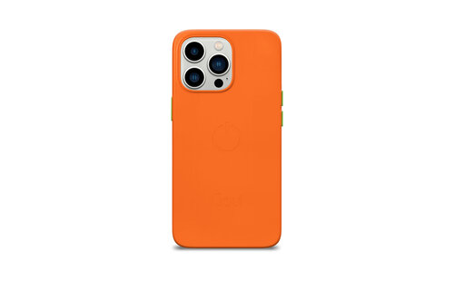 Goui Magnetic Case for iPhone 13 Pro with Magnetic Bar - Tiger Orange