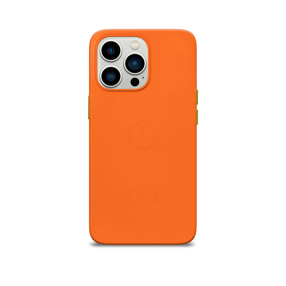 Goui Magnetic Case for iPhone 13 Pro with Magnetic Bar - Tiger Orange