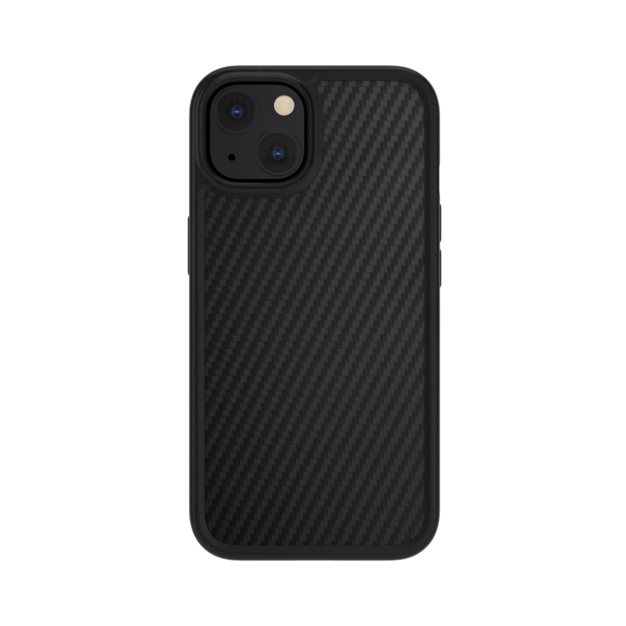 SwitchEasy Aero Plus Ultra Light Shockproof Case for iPhone 14/13  - Carbon Black