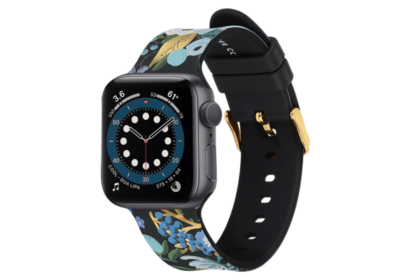Rifle Paper Co Watch Band For Apple Watch 38/40/41/42mm - Graden Party Blue