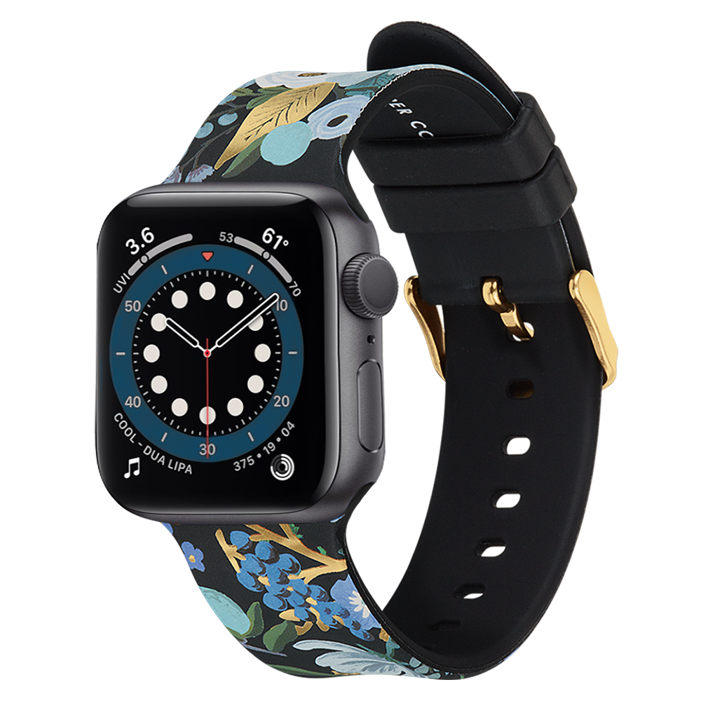 Rifle Paper Co Watch Band For Apple Watch 38/40/41/42mm - Graden Party Blue
