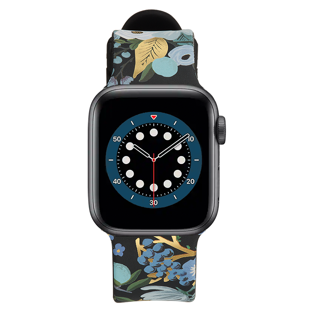 Rifle Paper Co Watch Band For Apple Watch 38/40/41/42mm - Graden Party Blue