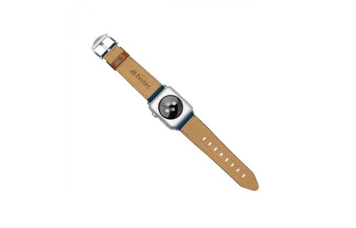 Evutec Northill Apple Watch Band 42/44/45/46/49mm - Blue/Saddle