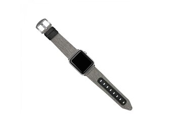 Evutec Northill Apple Watch Band 42/44/45/46/49mm - Canvas/Black