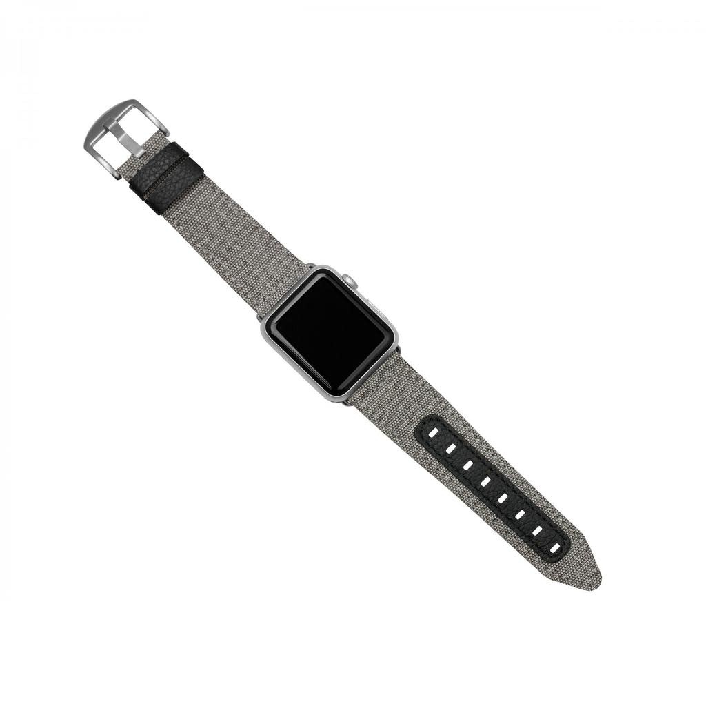 Evutec Northill Apple Watch Band 42/44/45/46/49mm - Canvas/Black