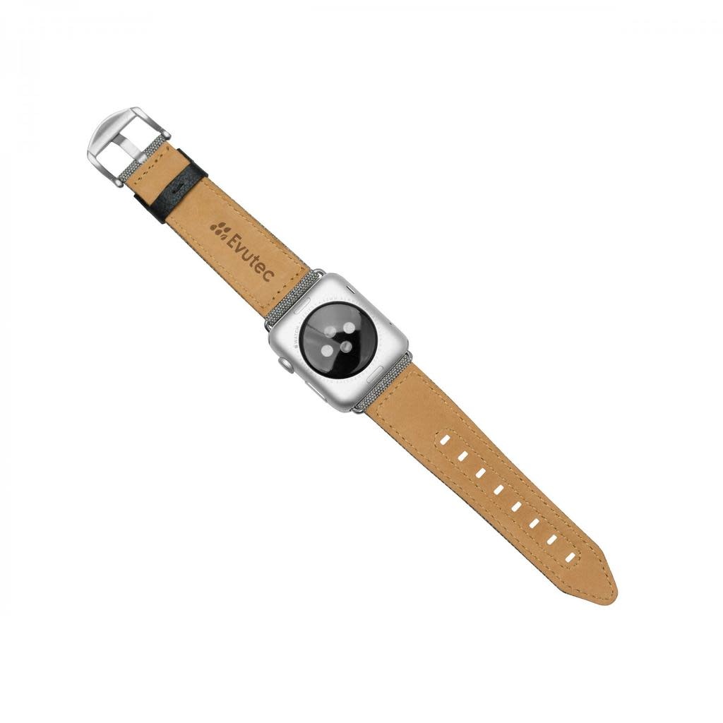 Evutec Northill Apple Watch Band 42/44/45/46/49mm - Canvas/Black