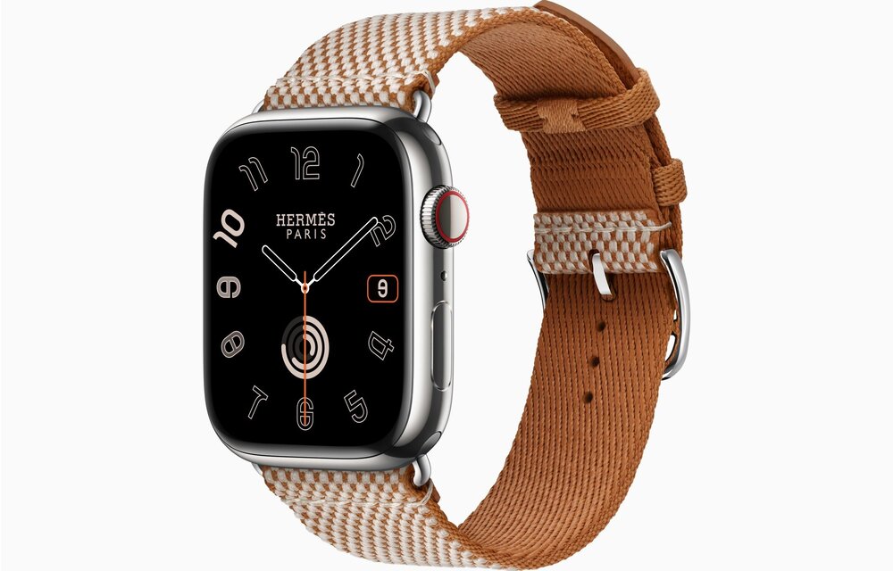 Apple Apple Watch Hermès Series 9 GPS + Cellular, 45mm Stainless 
