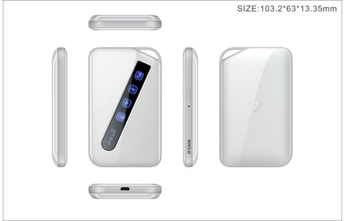 D-Link 4G Lte Mobile Router Cat 4- White