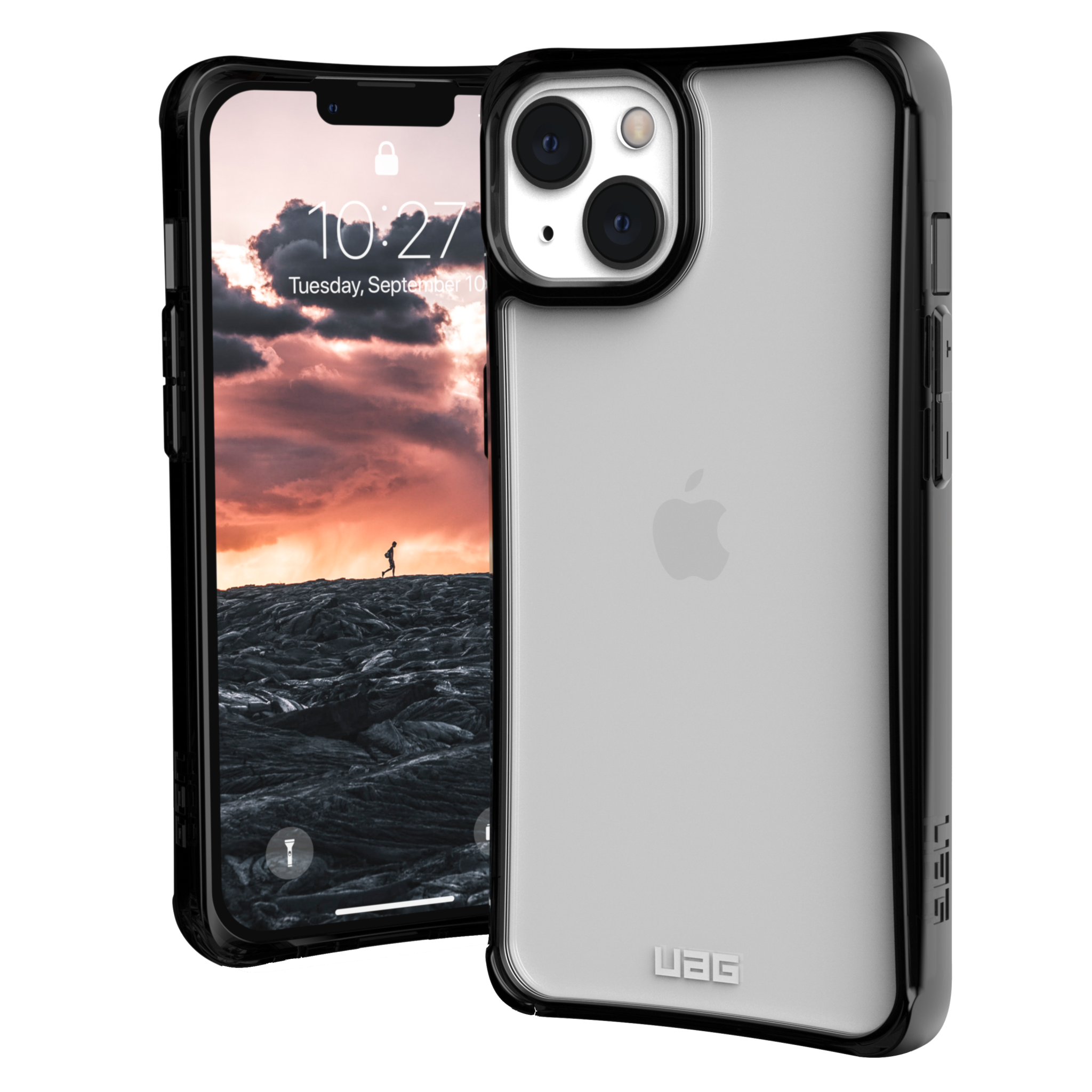 UAG Plyo Case for Apple iPhone 14/13 - Ash