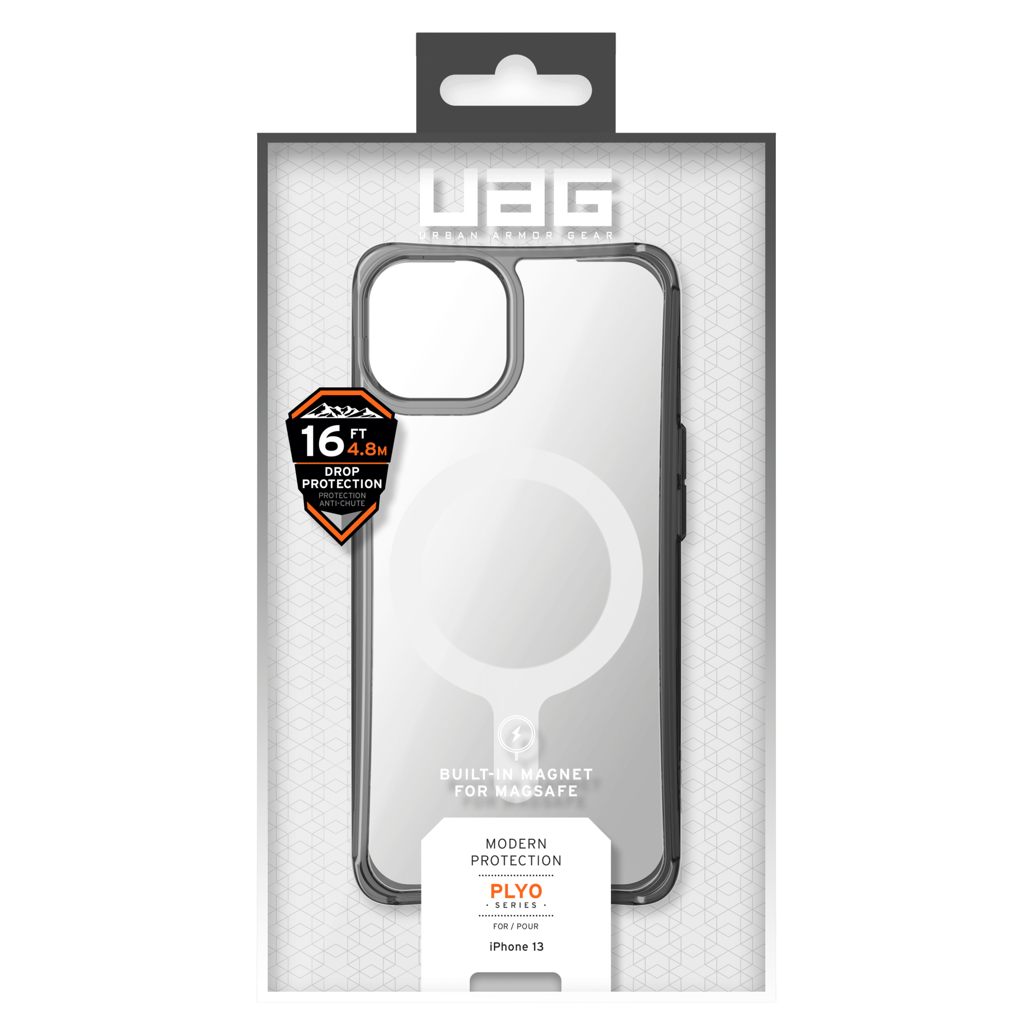 UAG Plyo MagSafe Case for Apple iPhone 14/13 - Ash