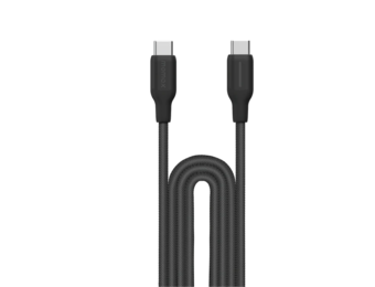 Momax Braided Cable 100W USB-C to USB-C 2m - Black