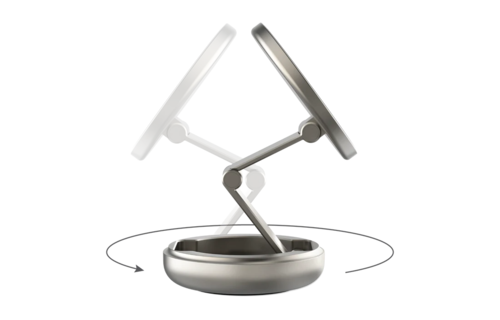 Momax Pac Mount Multi Use Magnetic Mount - Titanium