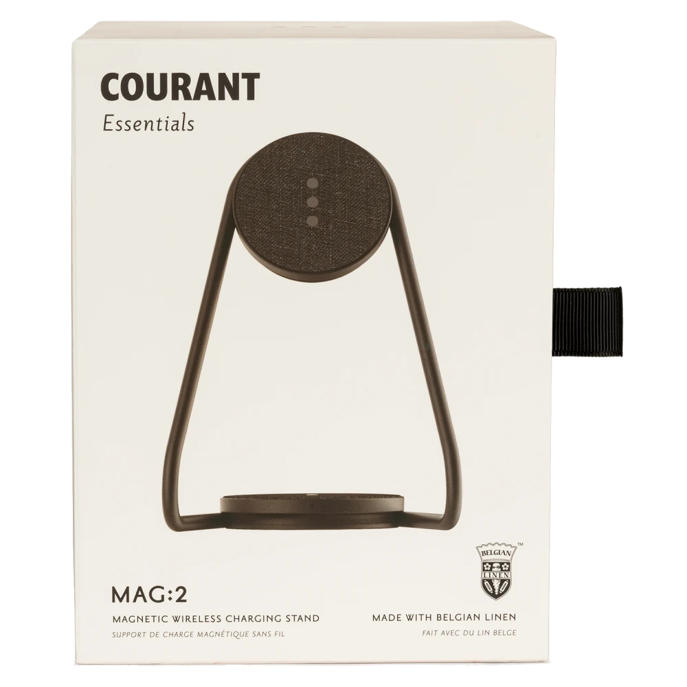 Courant MAG 2 Essentials Wireless MagSafe Charging Pad - Charcoal
