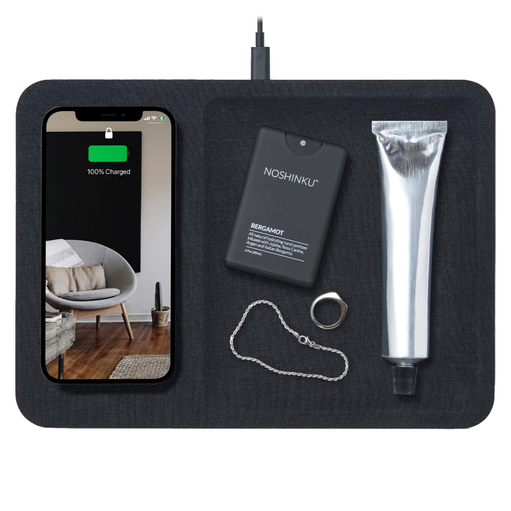 Courant CATCH 3 Essentials Wireless Charging Pad - Charcoal