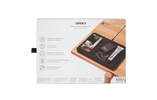 Courant CATCH 3 Essentials Wireless Charging Pad - Charcoal