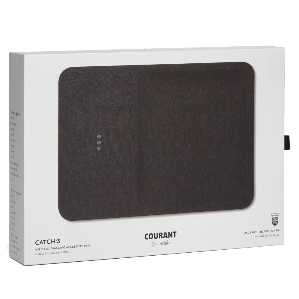 Courant CATCH 3 Essentials Wireless Charging Pad - Charcoal