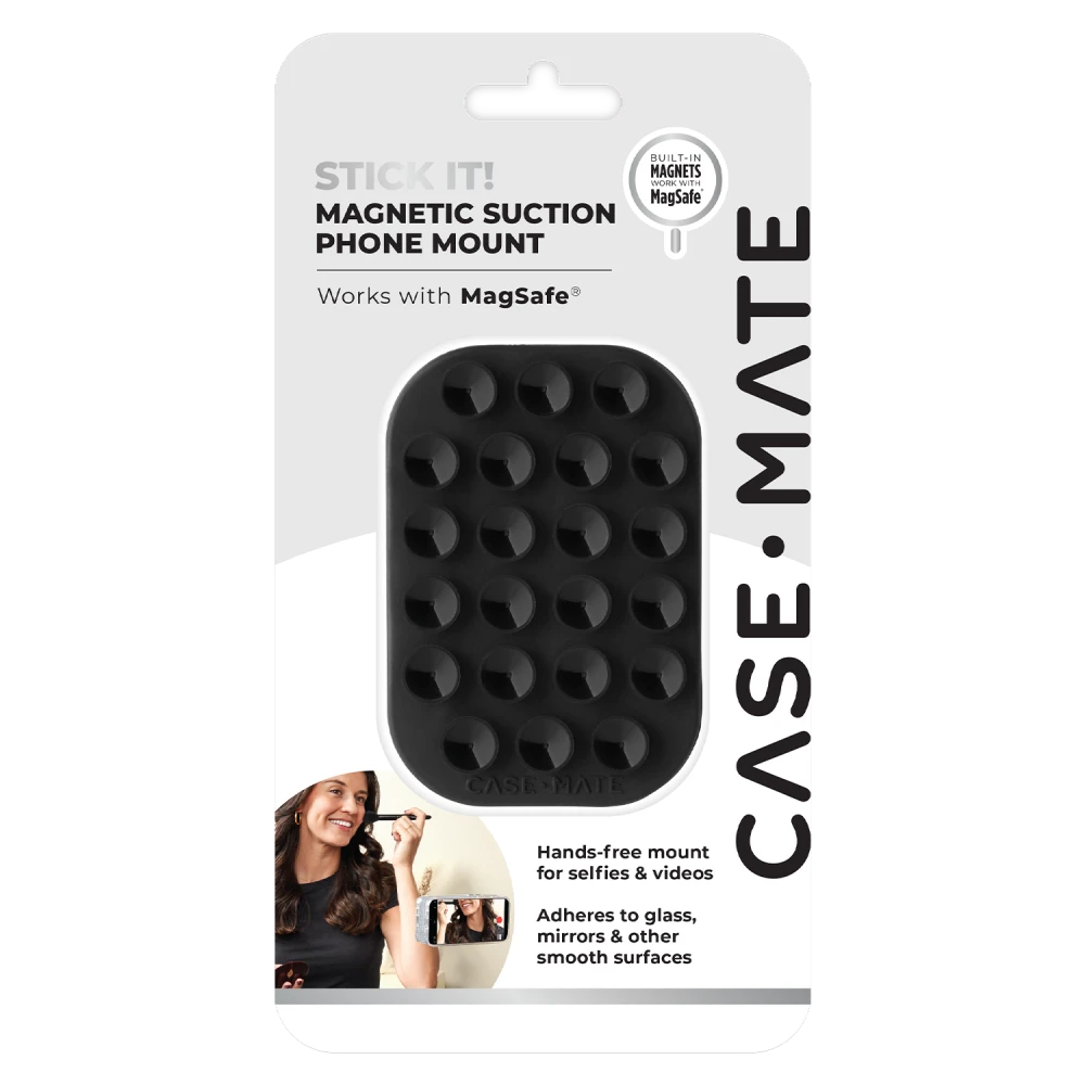 Case Mate Stick It MagSafe Suction Phone Mount - Black