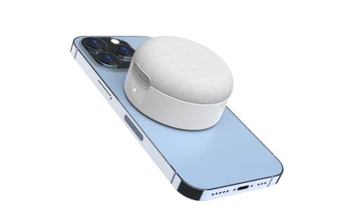 Scosche boom CAN MagSafe Portable Wireless Speaker - White