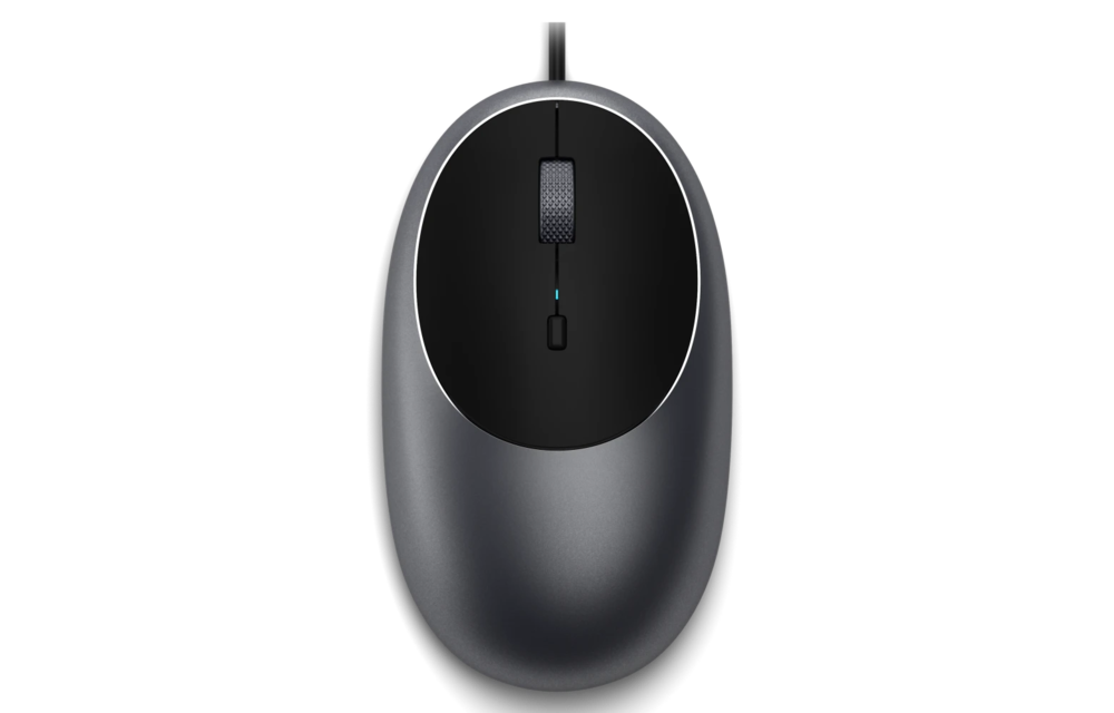 Satechi C1 USB C Wired Mouse - Space Gray