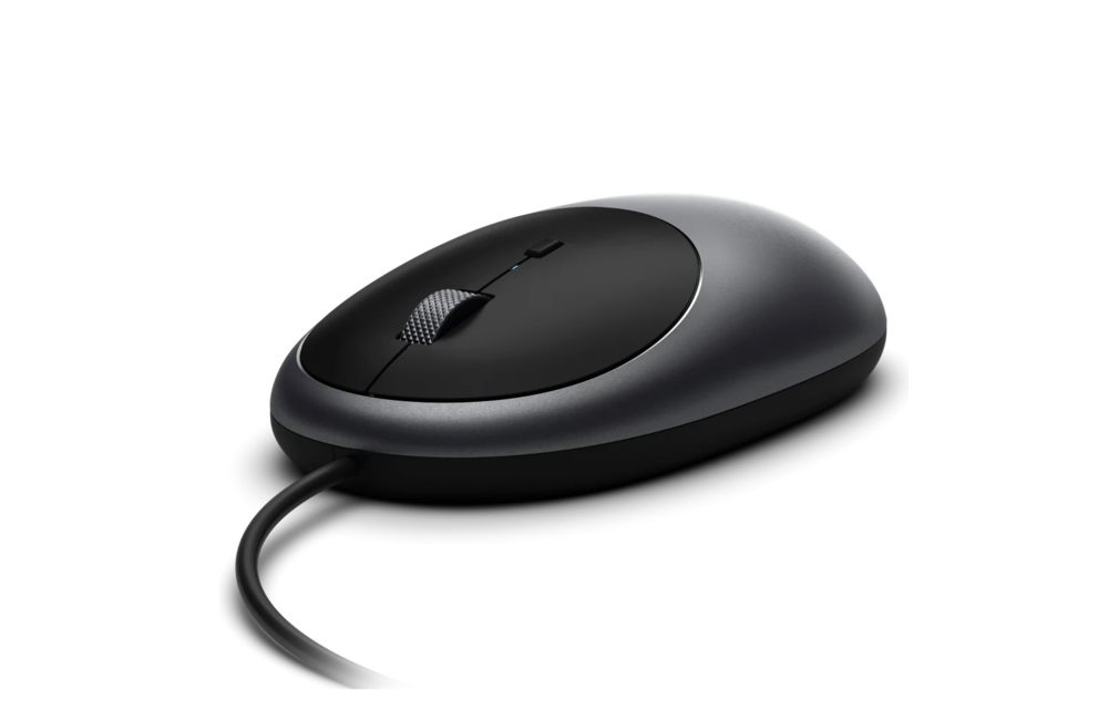 Satechi C1 USB C Wired Mouse - Space Gray