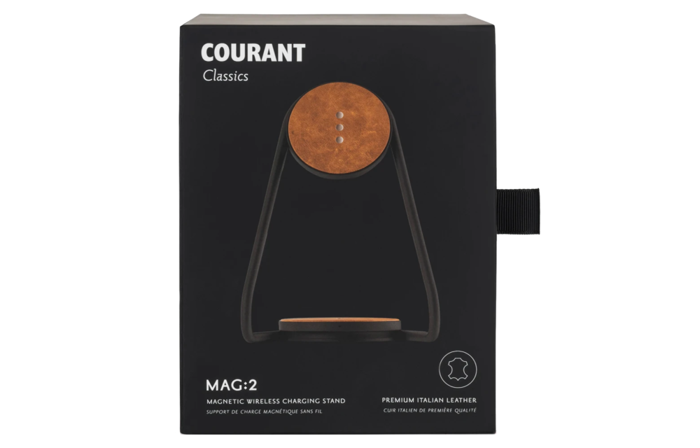 Courant MAG 2 Classics Wireless MagSafe Charging Pad - Sadle