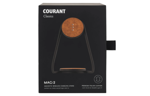 Courant MAG 2 Classics Wireless MagSafe Charging Pad - Sadle