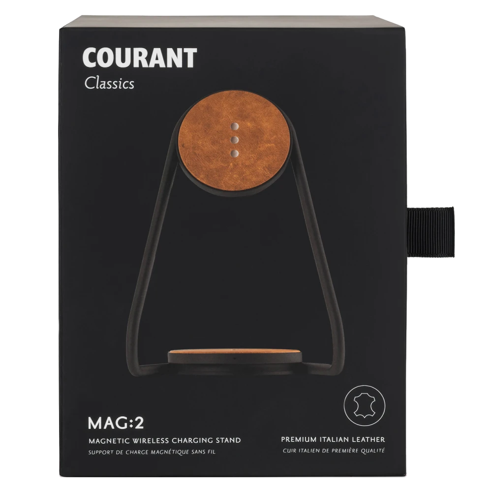 Courant MAG 2 Classics Wireless MagSafe Charging Pad - Sadle