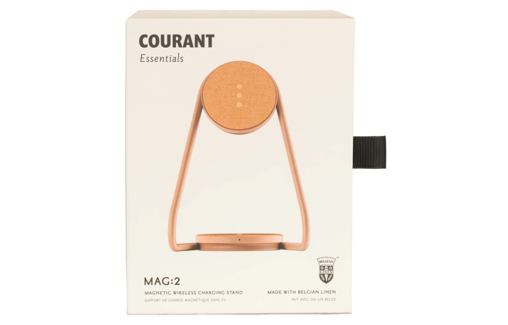 Courant MAG 2 Essentials Wireless MagSafe Charging Pad - Camel