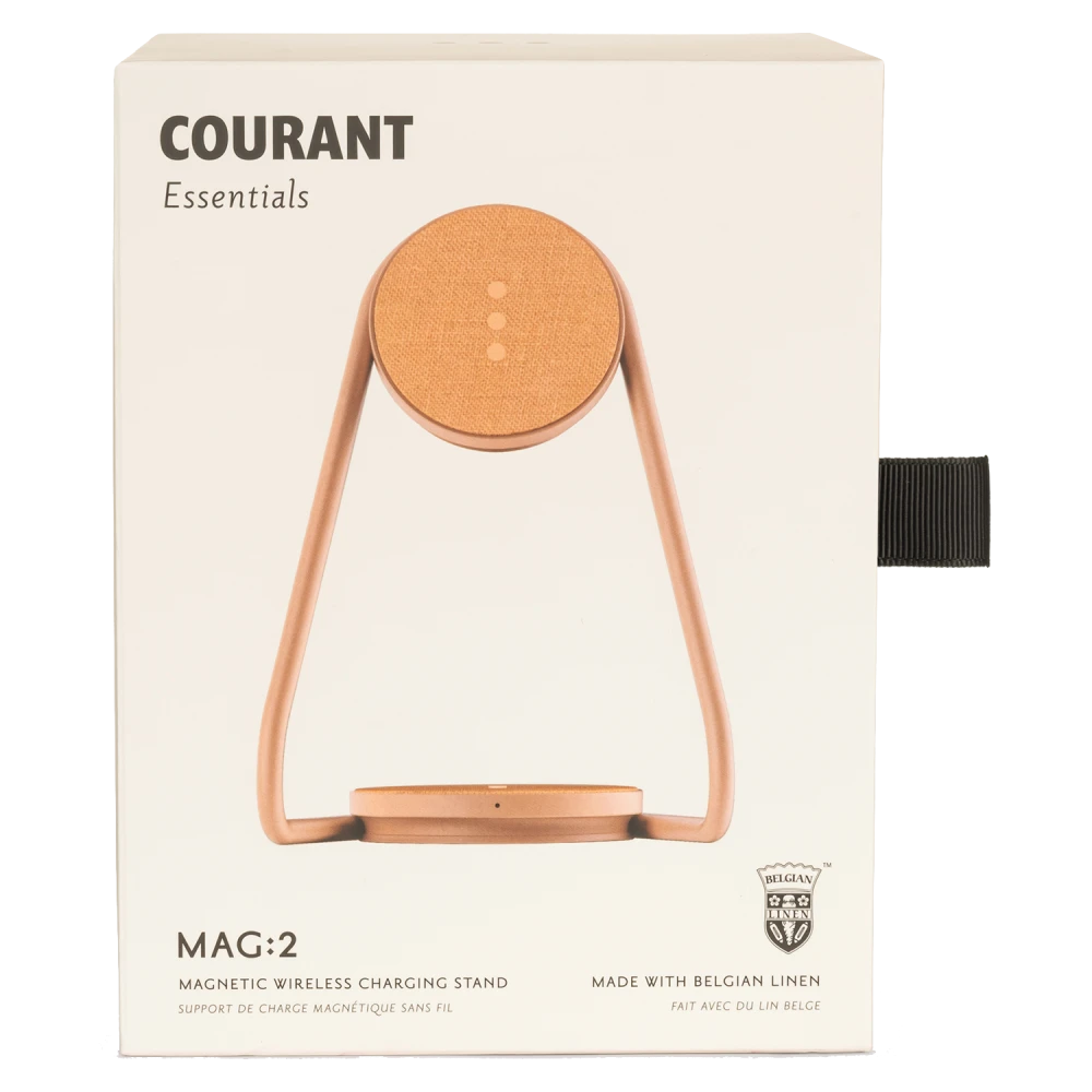 Courant MAG 2 Essentials Wireless MagSafe Charging Pad - Camel