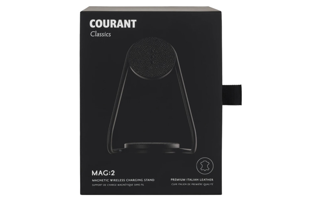Courant MAG 2 Classics Wireless MagSafe Charging Pad - Black